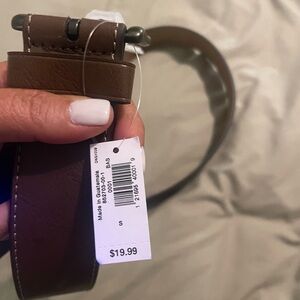 Men’s small size brown old navy belt